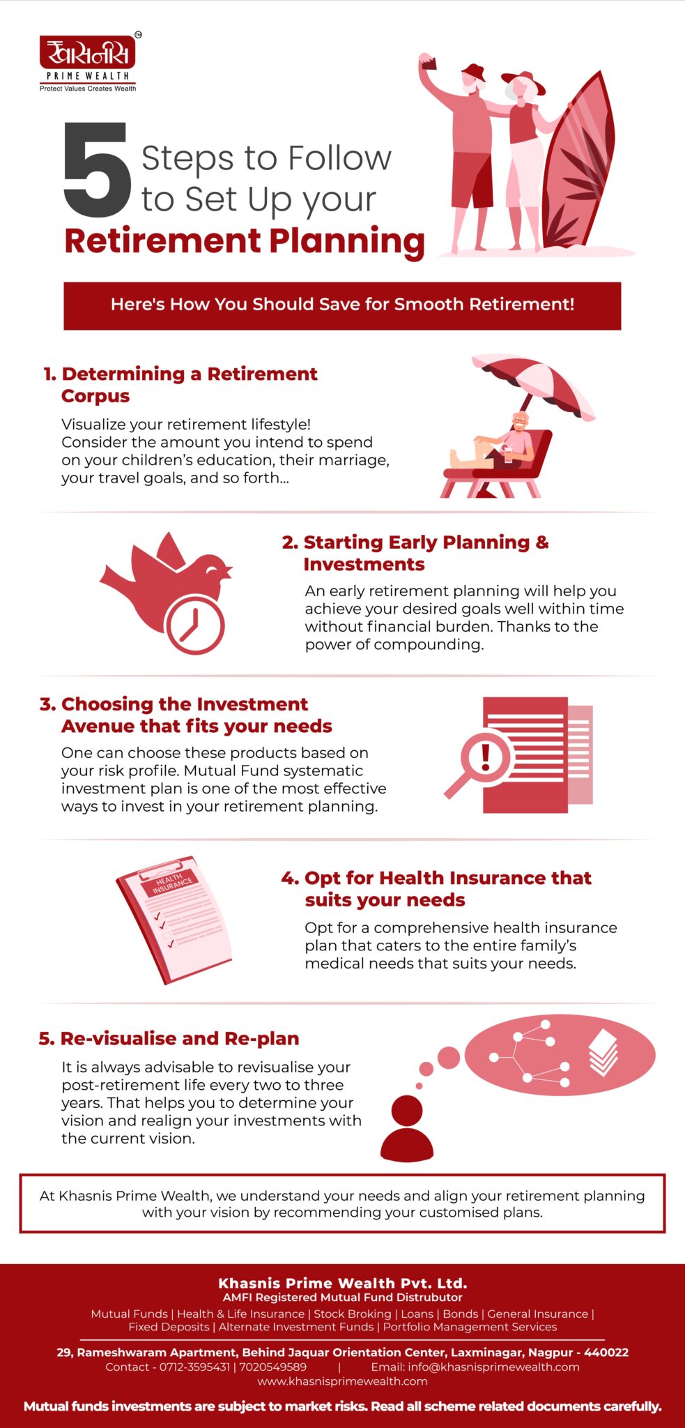 5 Steps to Follow to Setup your Retirement Management